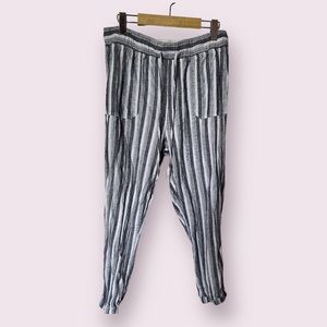 Alexander Jordan striped lounge pants size L